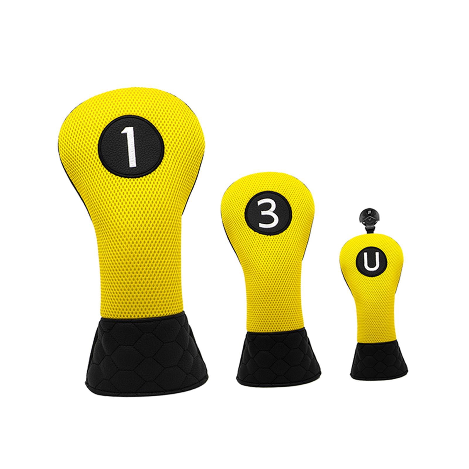 DimyFew Golf Wood Headcovers Golf Wood Head Covers Golf Driver Headcover Golf Club Head 1 3 U