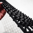 thumbnail image 3 of 2Pcs Car Snow Mud Off Plate Tire Traction Foldable Skid NonSlip Mat Sand Chain Wheel Anti Snowboarding, 3 of 10
