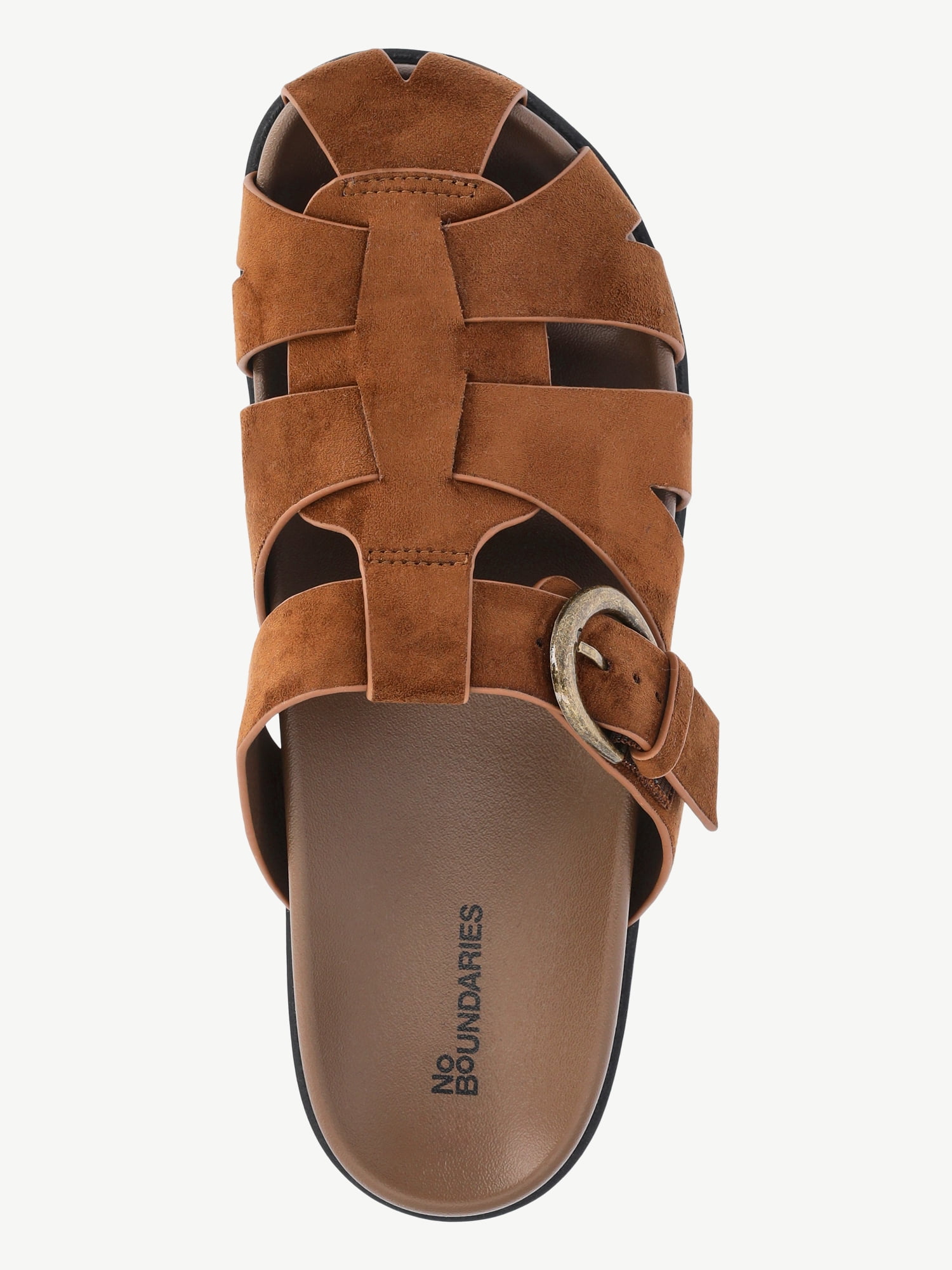 No Boundaries Faux Suede Fisherman Clogs, Women's