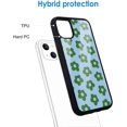 thumbnail image 3 of HTOOQ Red Star Case for iPhone 12/12 Pro,Cute Protective Case Shockproof Dustproof Soft TPU Bumper Aluminum Hard Back Scratch Resistant Girly Case for iPhone 12/12 Pro, 3 of 6