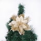 thumbnail image 1 of Ganfancp 10Pcs Adorno de Navidad Brillo Hueco Decoración de la Corona de Hojas, 1 of 2