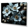 thumbnail image 2 of Designart "Reverie In Dogwood Noir" Dogwood Wall Art Living Room, 2 of 7