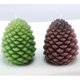 thumbnail image 1 of Molde para velas navideñas con diseño de piñas, decoración artística con molde de silicona, 1 of 3