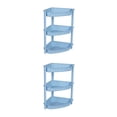 thumbnail image 1 of Naiovety Estante de almacenamiento para baño independiente de 3 capas para cocina de oficina azul pequeño azul pequeño 2Conjunto, 1 of 1