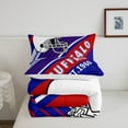 thumbnail image 5 of Erosebridal Sport Football Bedding Twin Comforter Set,Stripes Down Comforter,Room Decorative (Buffalo),Reversible,Lightweight,2 Piece, 5 of 7