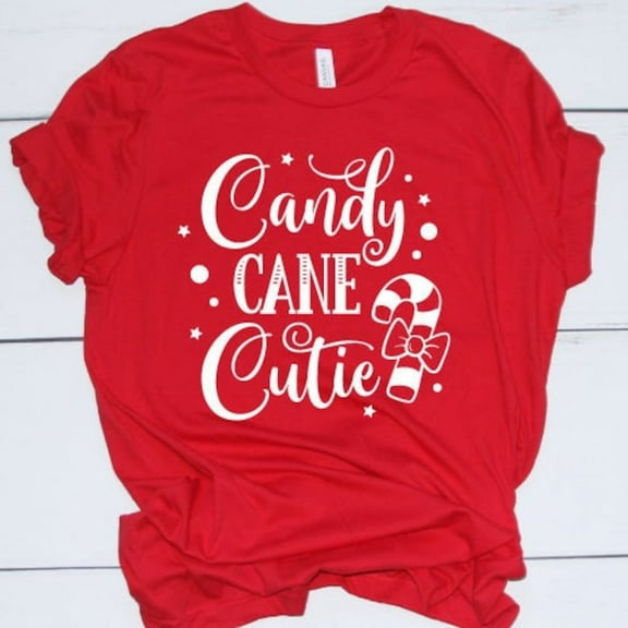Candy Cane Cutie Shirt, Funny Christmas Shirt for Kids, Holiday Shirt, Merry Christmas Tee, Family Matching Christmas Shirt