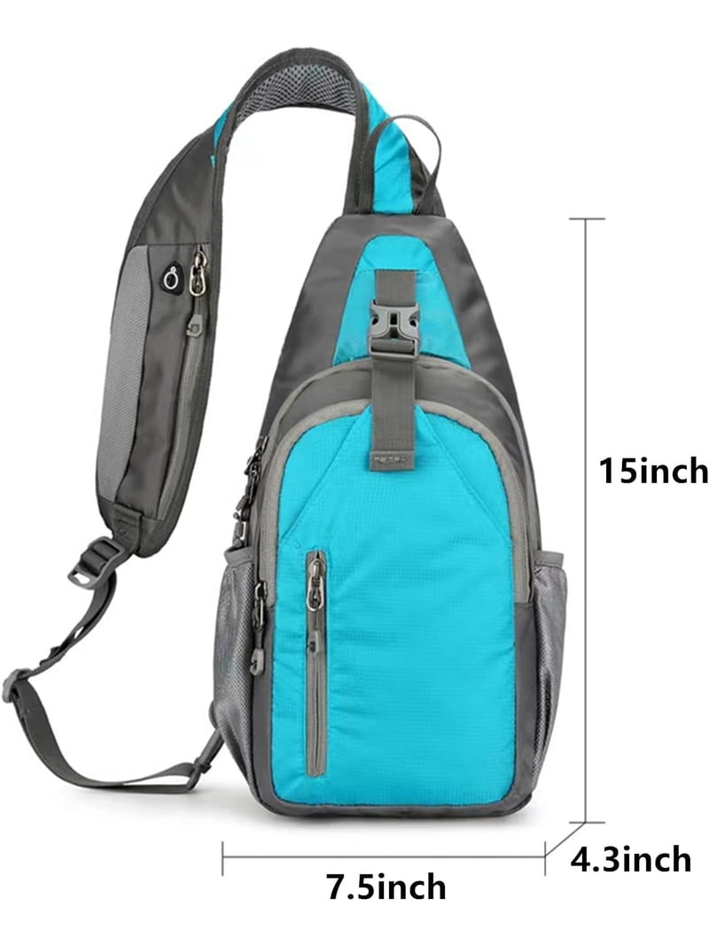 esunarty Sling Backpack Sling Bag Crossbody Daypack Lightweight Hiking Pack Chest Bag With Front Pocket For Women Men Travel, Adult Unisex, Size: One esunarty Sling Backpack Sling Bag Crossbody Daypack Lightweight Hiking Pack Chest Bag With Front Pocket For Women Men Travel, Adult Unisex, Size: One