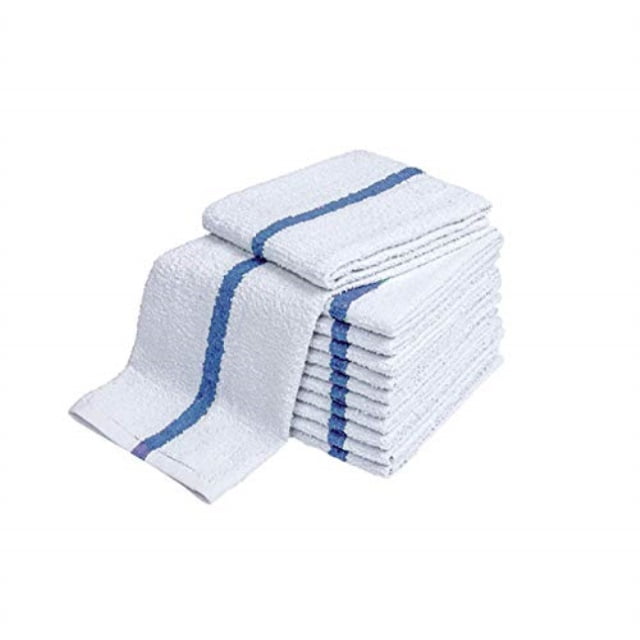 28oz Bar Mop Towels 16x19, 100 Cotton, Commercial Grade Professional