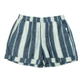 thumbnail image 1 of Bermuda George para Mujer Rayado con Elástico Multicolor Talla EEG, 1 of 4