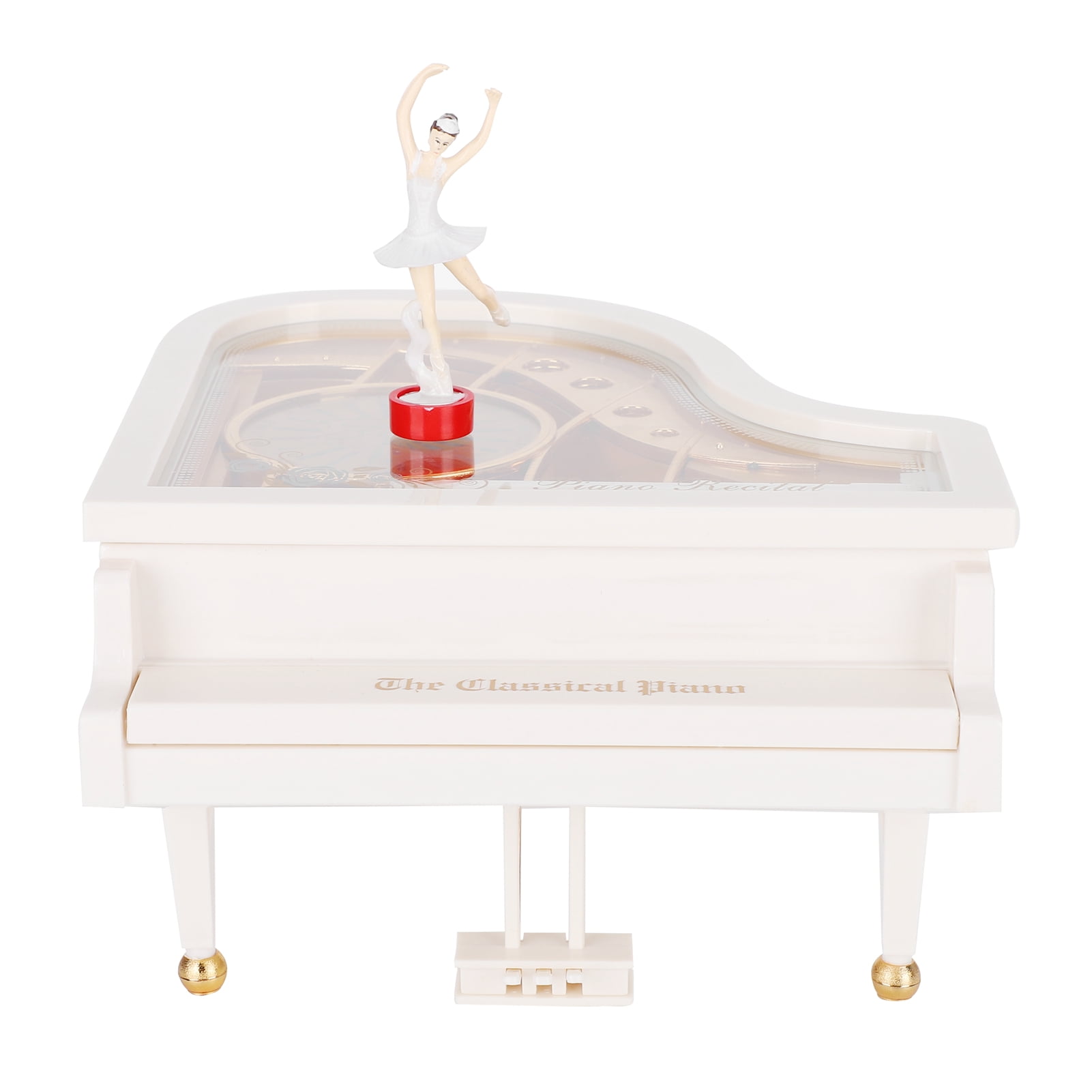 Piano Music Box Rotating Dancing Ballet Girl Valentine/'s Day Birthday Gift Decor