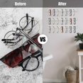 thumbnail image 5 of Acrylic Sunglasses Storage Organizer Sunglasses Stand Wall Hanging Eyeglasses Holder Eyewear Display Rack Home Decor Clear, 5 of 5