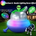 thumbnail image 2 of Decoración inflable para Halloween, secuestro de ovnis, 1,5 m, con LED, 2 of 6