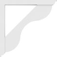 thumbnail image 3 of Ekena Millwork 3"W X 36"D X 36"H Standard Carmel Architectural Grade Pvc Bracket With Traditional Ends, 3 of 8