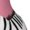 1 Black, variant on Women Crew Soft Moisture-wicking Socks Cute Cartoon Zebra Pattern Design Cotton Socks, One Size fit All