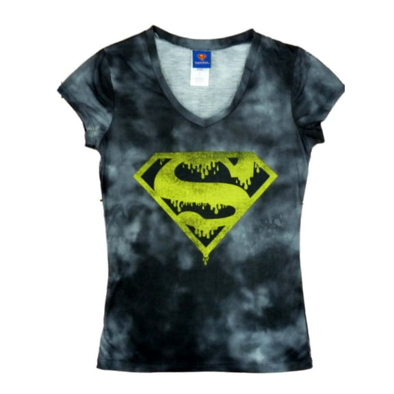 Junior Short Sleeve Sublimated Halloween Tee-Superman