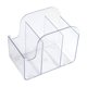 thumbnail image 2 of Organizador de Papelería Acrílico Transparente para Bolígrafos | 3 Compartimentos + Ranura para Teléfono | Plástico Transparente | Organizador de Material de Oficina | 12,5 X 11 X 7,5 Cm, 2 of 6