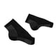 thumbnail image 5 of EeaseMX 2 pares de calcetines de compresión para fascitis plantar, calcetines deportivos elásticos de soporte para el tobillo, talla S/M (negro con blanco), 5 of 7