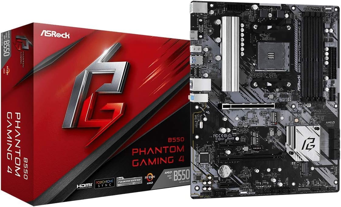 マザーボード ASRock B365 Phantom Gaming 4 GTX1070 8GB Asrock B365 Phantom Gaming 4 - Motherboard Specifications On