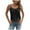 Black, variant on vigerkar Women Summer Tank Tops Casual V Neck Strappy Loose Beach Sleeveless Shirts Blouses (Light Green, XL)