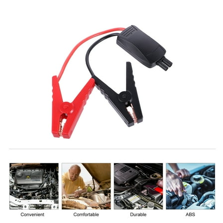 Niceauty Jumper Cables Starting Clamp Abs 1 Set Car Accessories
