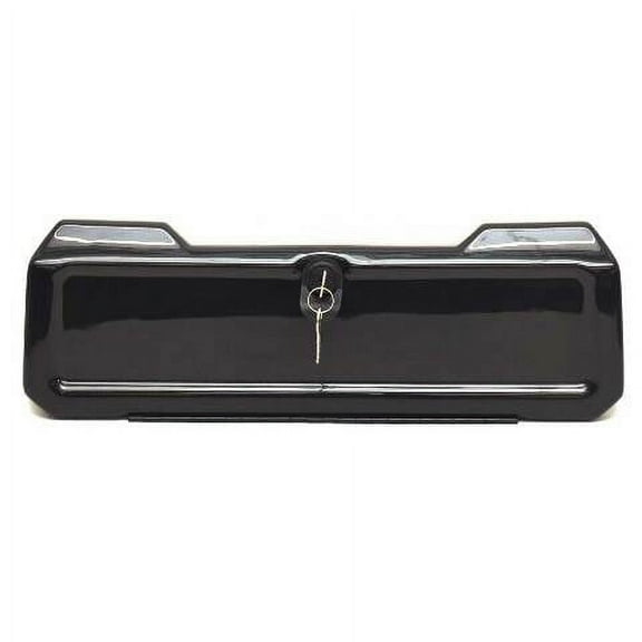 Lund Boat Glove Box Door 2313583 | 18 1/2 x 6 Inch Black Plastic