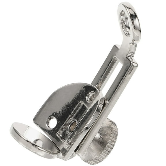 Clarinet Thumb Rest with Adjustable Finger Support for Woodwind Players Silver Zinc Alloy