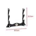 thumbnail image 2 of justharion Wooden Display Stand Tabletop Decorative Hanger Storage Rack for Home Office 3 Tiers, 2 of 9