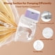 thumbnail image 3 of Extractor de leche eléctrico portátil para lactancia Lucina, manos libres, color púrpura, 3 of 9