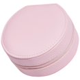 thumbnail image 1 of Joyero de lujo perfecl organizador de joyas con espejo mini estuche para collares color rosa, 1 of 8