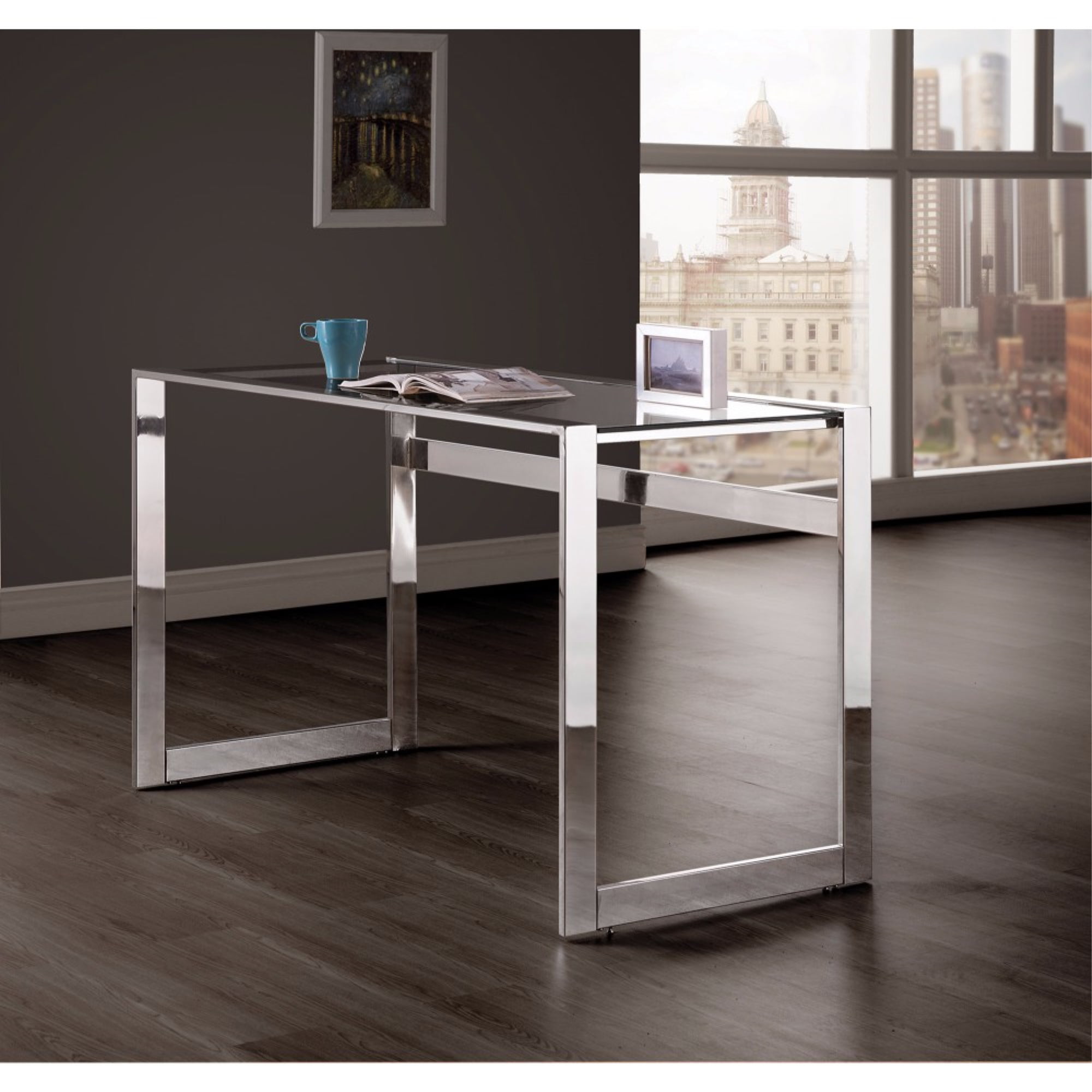 Details about   Coaster CO Writing Desk Chrome 