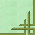 thumbnail image 1 of Ahgly Company Tapis d'Intérieur Lavable en Machine Carré Vert, 8 Pieds Carré, 1 of 7