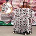 thumbnail image 4 of White Cow Bow Pattern Luggage Cover Fashion Suitcase Cover Baggage Covers Fit 25-28 Inch Luggage (Go Travel), 4 of 5