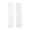 White, variant on Minimal Sheer Arm Cover Sleeves for Everyday Wear Elegant Long Mittens Style Sleek Tone Slender Fit Mittens Convertible