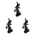 thumbnail image 1 of Maytalsory Statue de Sorcière d'Halloween Intérieure et Extérieure - Résine Durable Production Unique Large Application Noir 3Set, 1 of 6