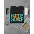 thumbnail image 3 of Kitesurf, Tropical Beach, Surf Tee Men's -Image by Shutterstock, 3 of 4