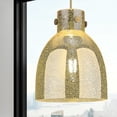 thumbnail image 2 of 410-1PM-BB-G412-10ME Innovations Lighting Newton Bell - 1 Light Pendant In Industrial Style-11.75 Inches Tall and 10 Inches Wide-Brushed Brass, 2 of 2