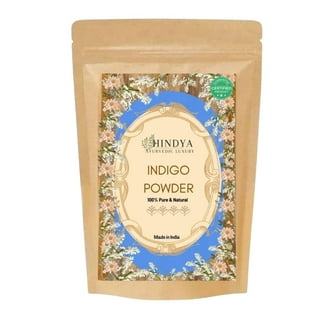 Indigo Powder For Hair Dye 100 Grams (3.52 oz.) Black Coloring, For – Henna  Cosmetics