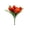 Orange, variant on 1 Bunch Decorative Bright-colored Artificial Flower Faux Silk Flower Handmade Simulation Tulip for Home