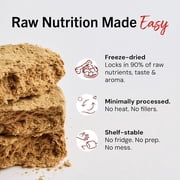 Stella & Chewy's Freeze-Dried Raw Dinner Patties for Dogs - Duck Duck Goose Recipe - 25 Ounce Bag
