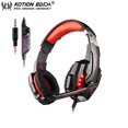 thumbnail image 1 of EACH G9000 3.5mm Gaming Headphone Microphone USB Headset LED Light For PS4, 1 of 2