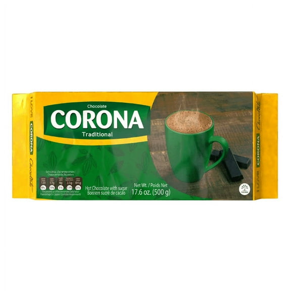 Corona Sweet Chocolate Bar, 17.6 oz, Pack of 1