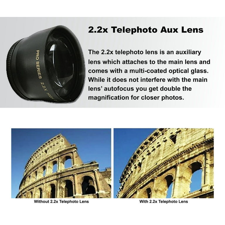 Nikon D7500 DSLR 4K Video Two Lens Kit with 18-55mm and 70-300mm Lenses  Black 13543 - Best Buy