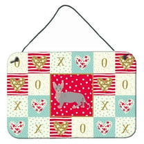 Carolines Treasures CK5560DS812 Bambino 1 Cat Love Wall or Door Hanging Prints 8x12 multicolor