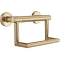 thumbnail image 1 of Delta Faucet 41550-CZ Contemporary Tissue Holder/Assist Bar, Champagne Bronze, 1 of 5
