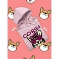 thumbnail image 3 of Corgi Mama Corgi W Sunglasses Hoodie Women -Image by Shutterstock, Female Large, 3 of 4