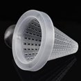 thumbnail image 3 of 4 Pcs Mangeoire pour Aquarium vers Rouges Vivants Panier en Plastique en Forme de Cône avec Ventouse, 3 of 5