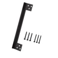 thumbnail image 4 of Door Latch Guard Plate Cover L Shaped Sturdy Metal Hardware Door Latch Protector 7Inch, 4 of 7