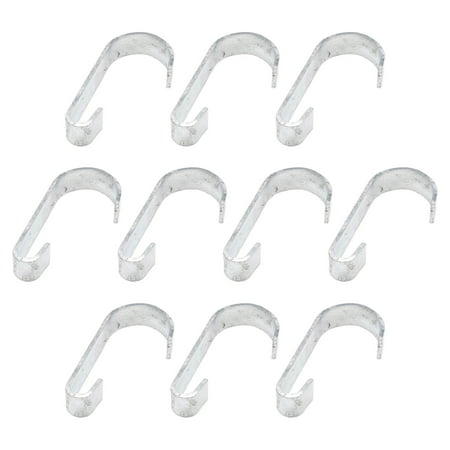 

1 3/8 Chain Link Fence Gate Clips | Gate Clips | Kennel Panel Clip Bands | Steel 12 Gauge | Pack of 10