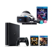 Angle View: PlayStation VR Launch Bundle 3 Items:VR Launch Bundle,PlayStation 4 Call of Duty Black Ops IIII,VR Game Disc PSVR EVE-Valkyrie