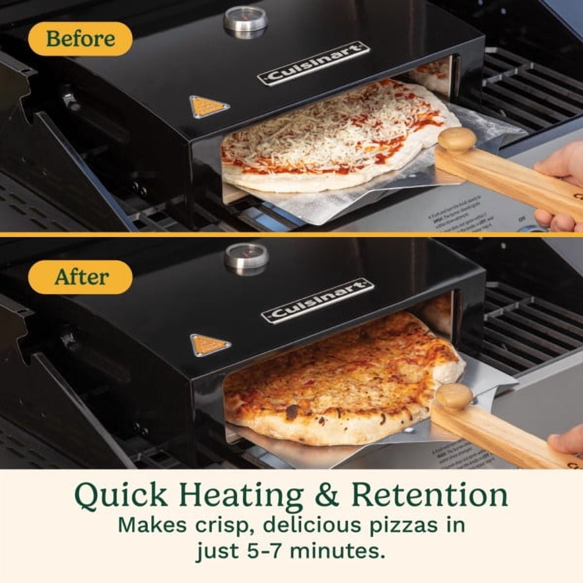 Cuisinart Grill Top Pizza Oven Kit - Walmart.com
